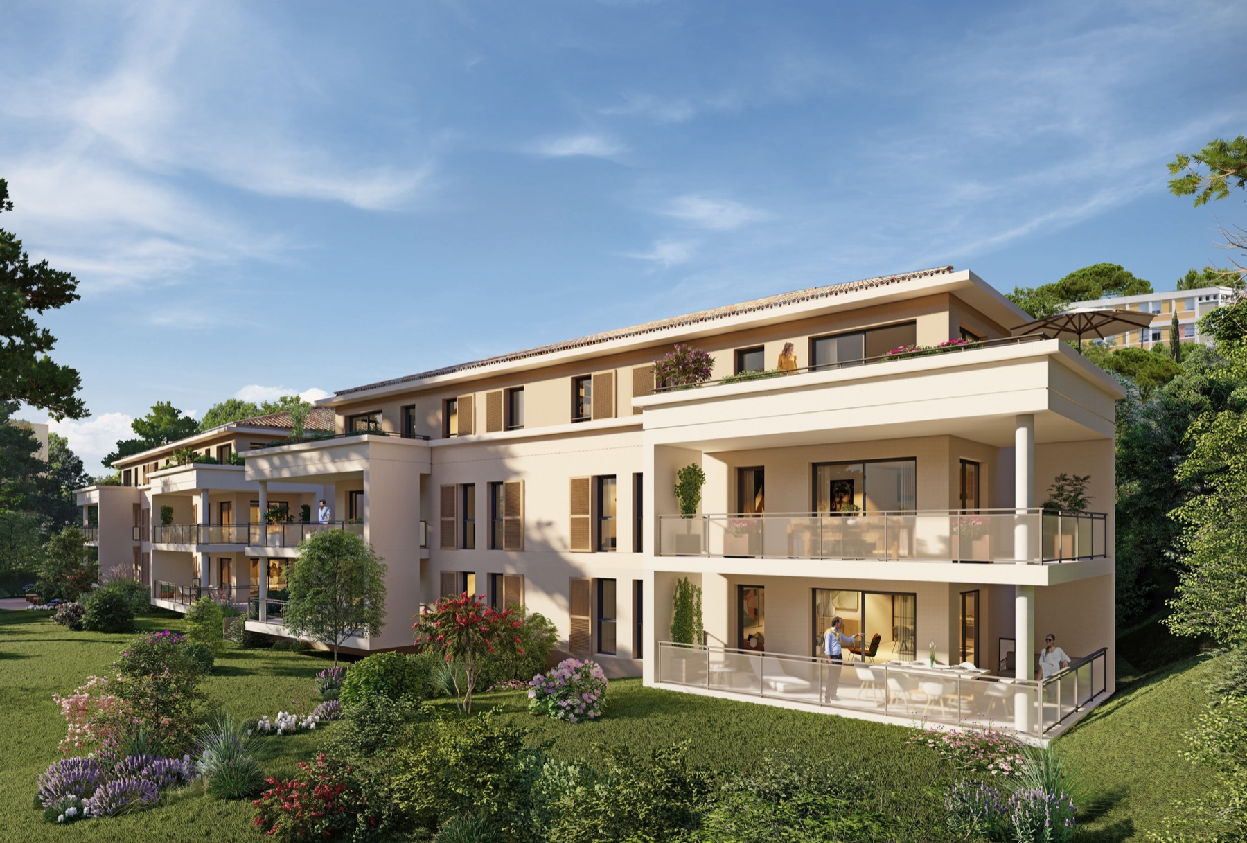 Façade en pierre
